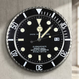 Modern Designer Wall Clock With Luminous Hands - Image 2
