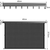 Wall Mounted Drying Rack Extendable With Shelf And Hooks Optimize Your Home Space - Image 3