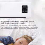 Wall Mounted Heater 2-In-1 Heated Clothes Airer And Room Heater With Remote Control For All-Season Performance - Image 6