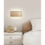 Wall Sconce Curved Travertine Up Down Illumination - Image 4