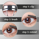 Waterproof 3D Curling Fiber Mascara With Metal Brush For Volume And Lift - Image 6