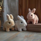 Weighted Stuffed Bunny With Soft Plush Fur And Realistic Features For Comfort - Image 4
