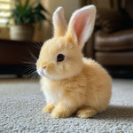 Weighted Stuffed Bunny With Soft Plush Fur And Realistic Features For Comfort - Image 7