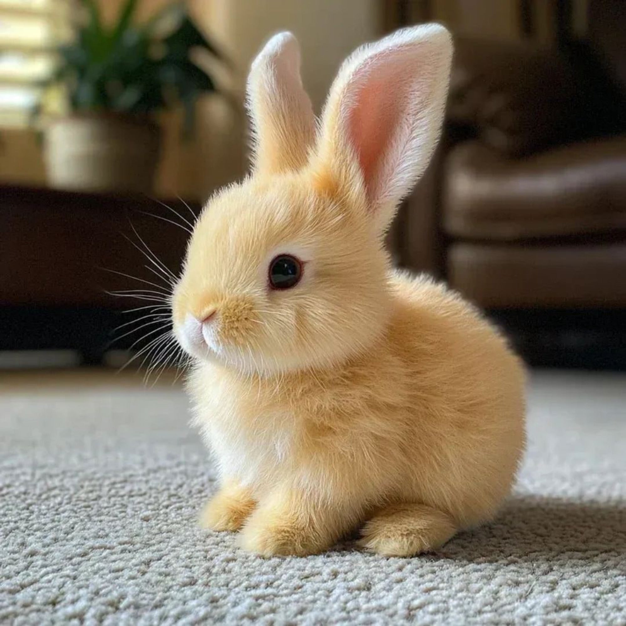 Weighted Stuffed Bunny With Soft Plush Fur And Realistic Features For Comfort - Image 7