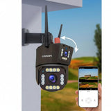 Wireless Security Camera With Solar Panel And Pan Tilt For Completely Autonomous Full 360° Rotation And Intelligent Motion Detection - Image 7