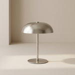 Wireless Table Lamp With Touch Control And Metallic Finish - Image 1