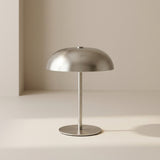 Wireless Table Lamp With Touch Control And Metallic Finish - Image 1