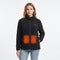Women's Heated Fleece Jacket With USB Zip Front And Stand Collar Delivering Full Upper-body Warmth From Electric Heating Panels - Image 1