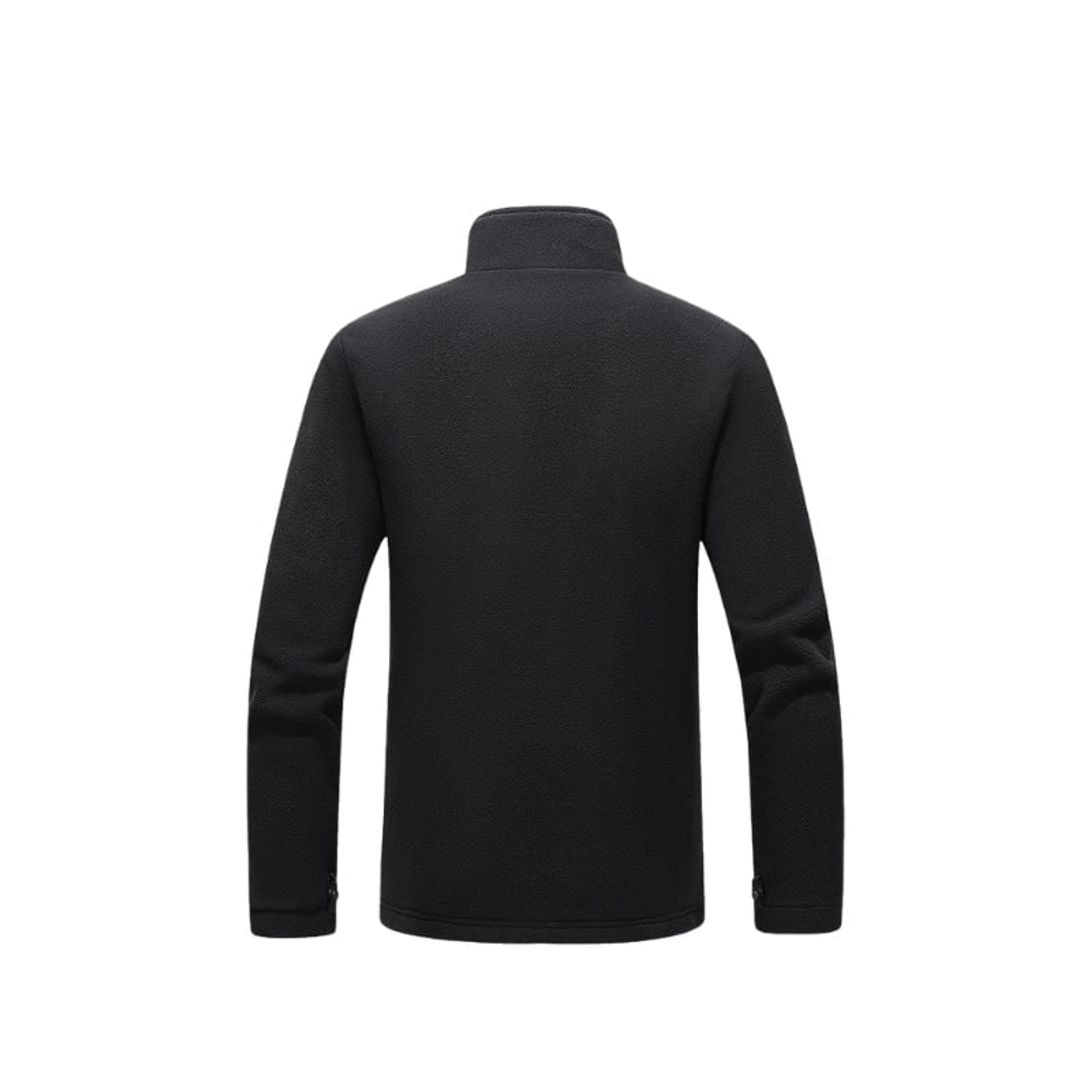 Women's Heated Fleece Jacket With USB Zip Front And Stand Collar Delivering Full Upper-body Warmth From Electric Heating Panels - Image 5