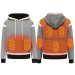 Women's Heated Hoodie With USB Charging In A Fleece Pullover Design Featuring A Front Kangaroo Pocket - Image 4