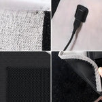 Women's Menstrual Heating Pad With Vibration Electric Wearable Abdominal Lower Back Wrap Featuring Soft Breathable Fabric And Three Heat Levels - Image 6