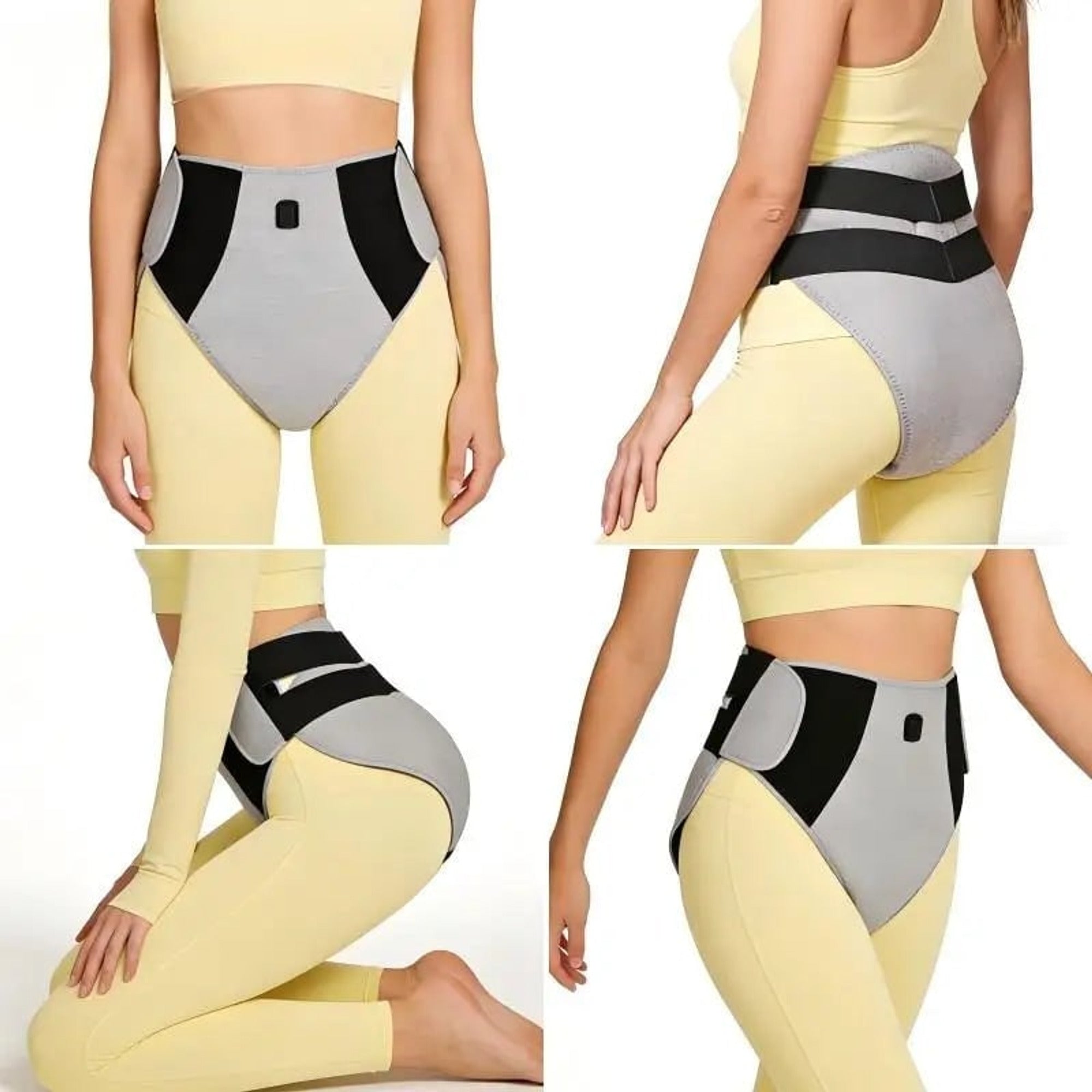 Women's Menstrual Heating Pad With Vibration Electric Wearable Abdominal Lower Back Wrap Featuring Soft Breathable Fabric And Three Heat Levels - Image 5