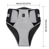 Women's Menstrual Heating Pad With Vibration Electric Wearable Abdominal Lower Back Wrap Featuring Soft Breathable Fabric And Three Heat Levels - Image 7