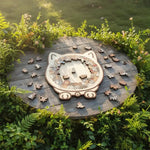 Wooden Cat Puzzle With Soothing Activity Without Screen Exposure - Image 3
