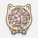 Wooden Cat Puzzle With Soothing Activity Without Screen Exposure - Image 7