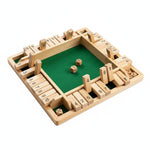 Wooden Math Board Game Family Fun With Numbers And Strategy - Image 1