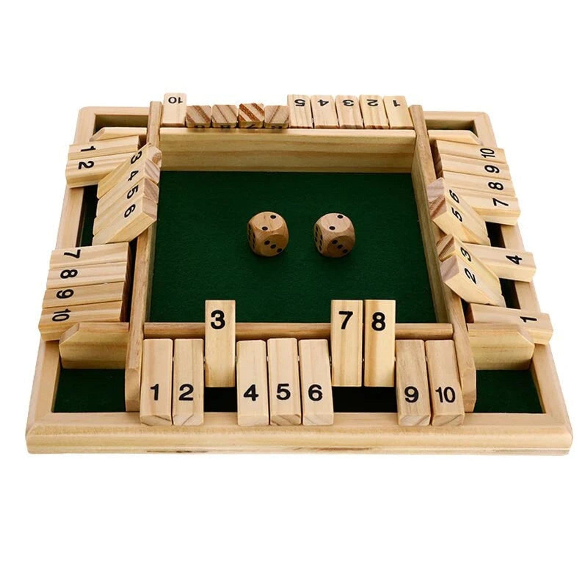 Wooden Math Board Game Family Fun With Numbers And Strategy - Image 3
