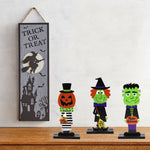 Wooden Painted Halloween Table Decorations - Image 3