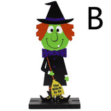 Wooden Painted Halloween Table Decorations - Image 7