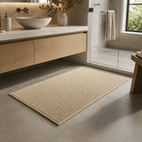 Woven Texture Door Mat With Non-Slip Backing - Image 2