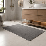 Woven Texture Door Mat With Non-Slip Backing - Image 3