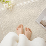 Woven Texture Door Mat With Non-Slip Backing - Image 4