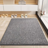 Woven Texture Door Mat With Non-Slip Backing - Image 6