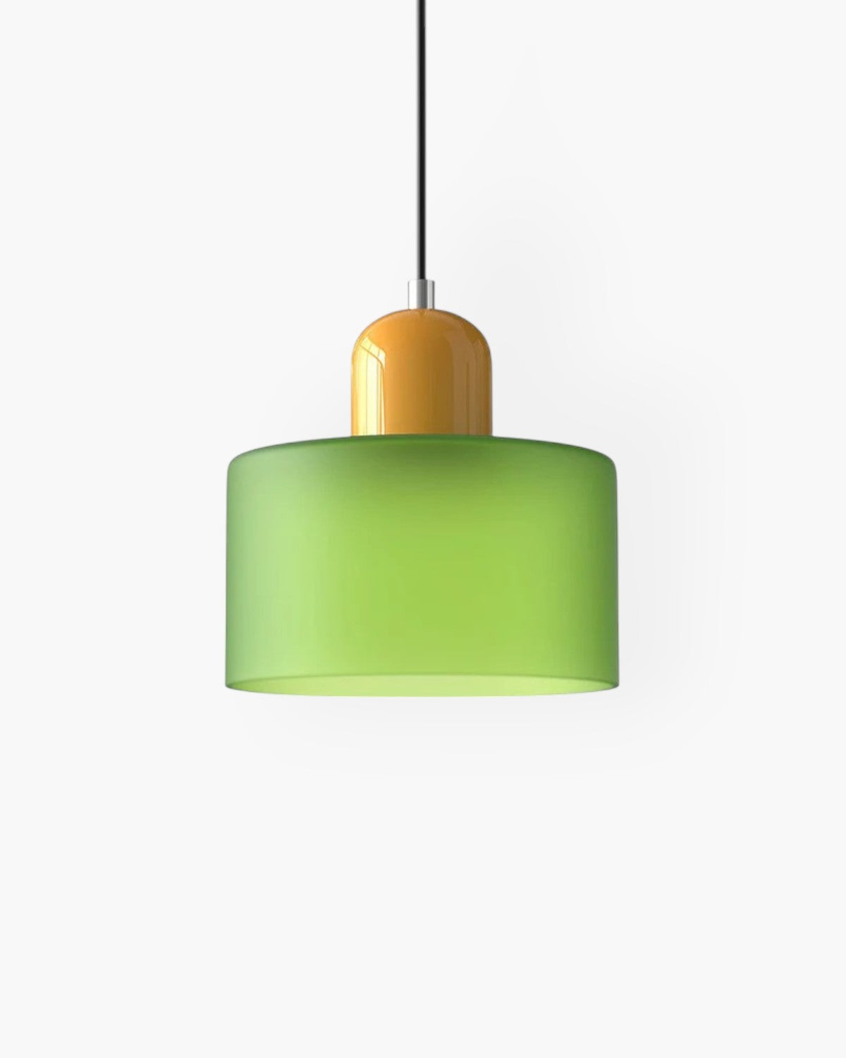 Modern Glass Cylinder Pendant 1-Light Lasson Living
